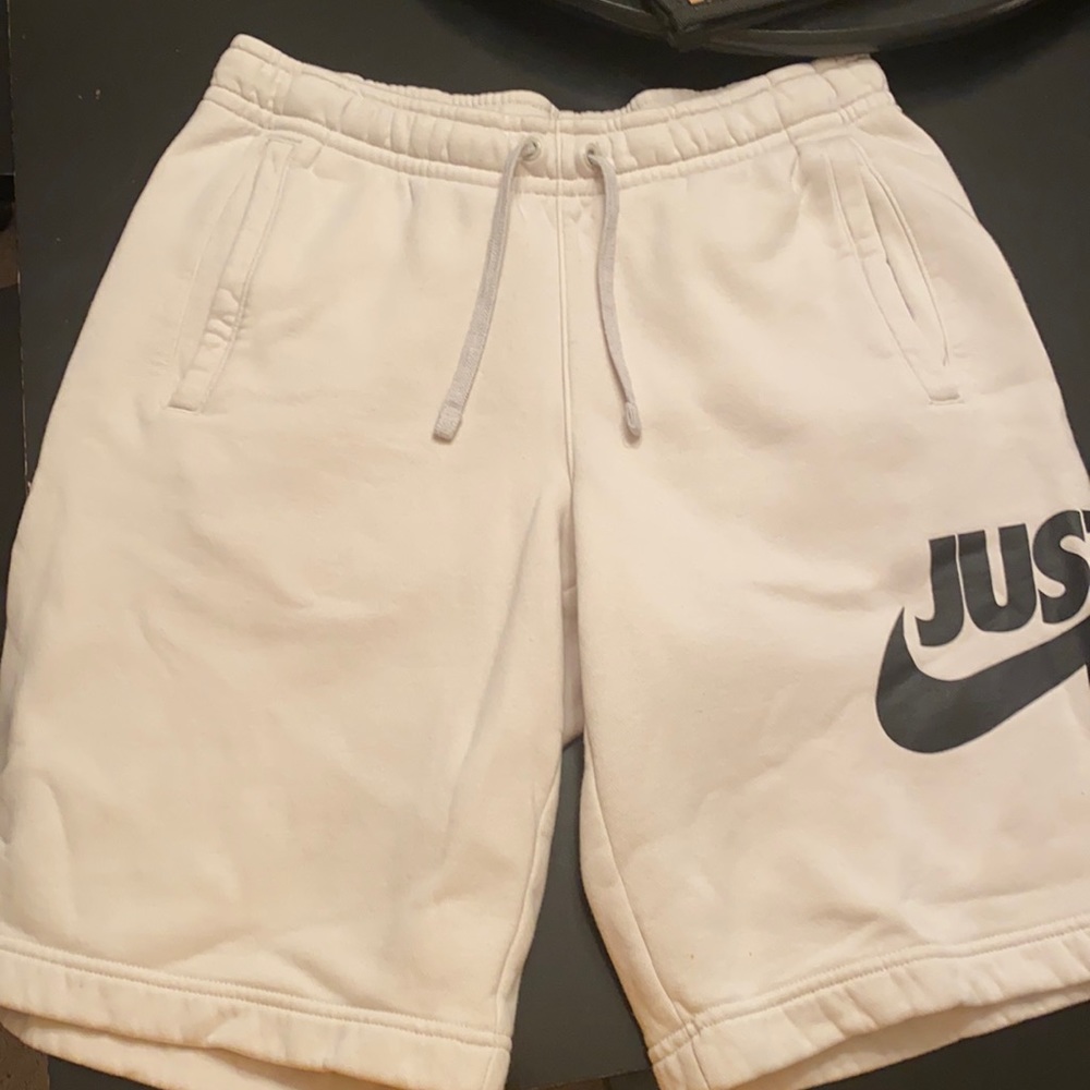 RARE Nike Off White Cloth Shorts